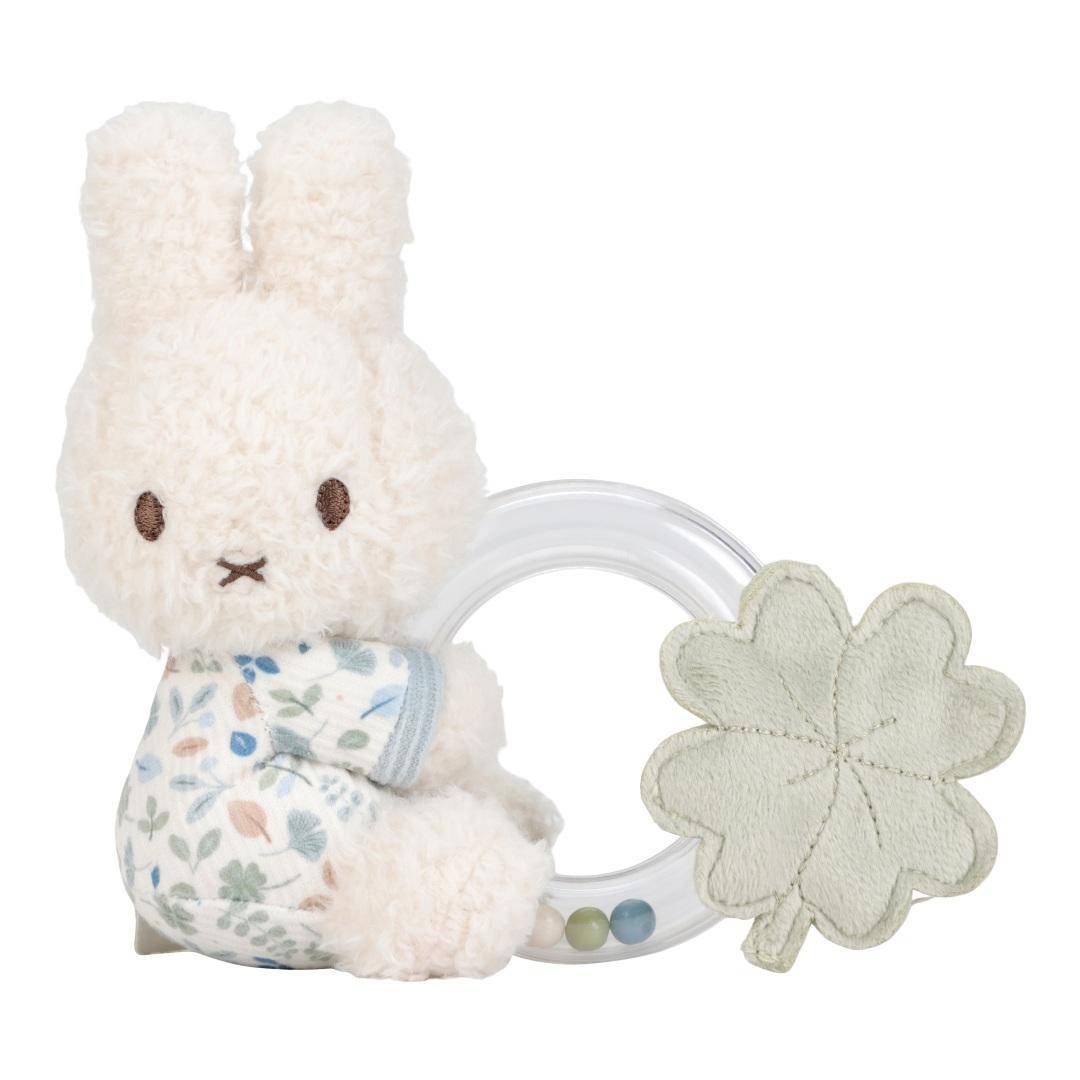 Miffy Ringrassel Lucky Leaves blau von Tiamo