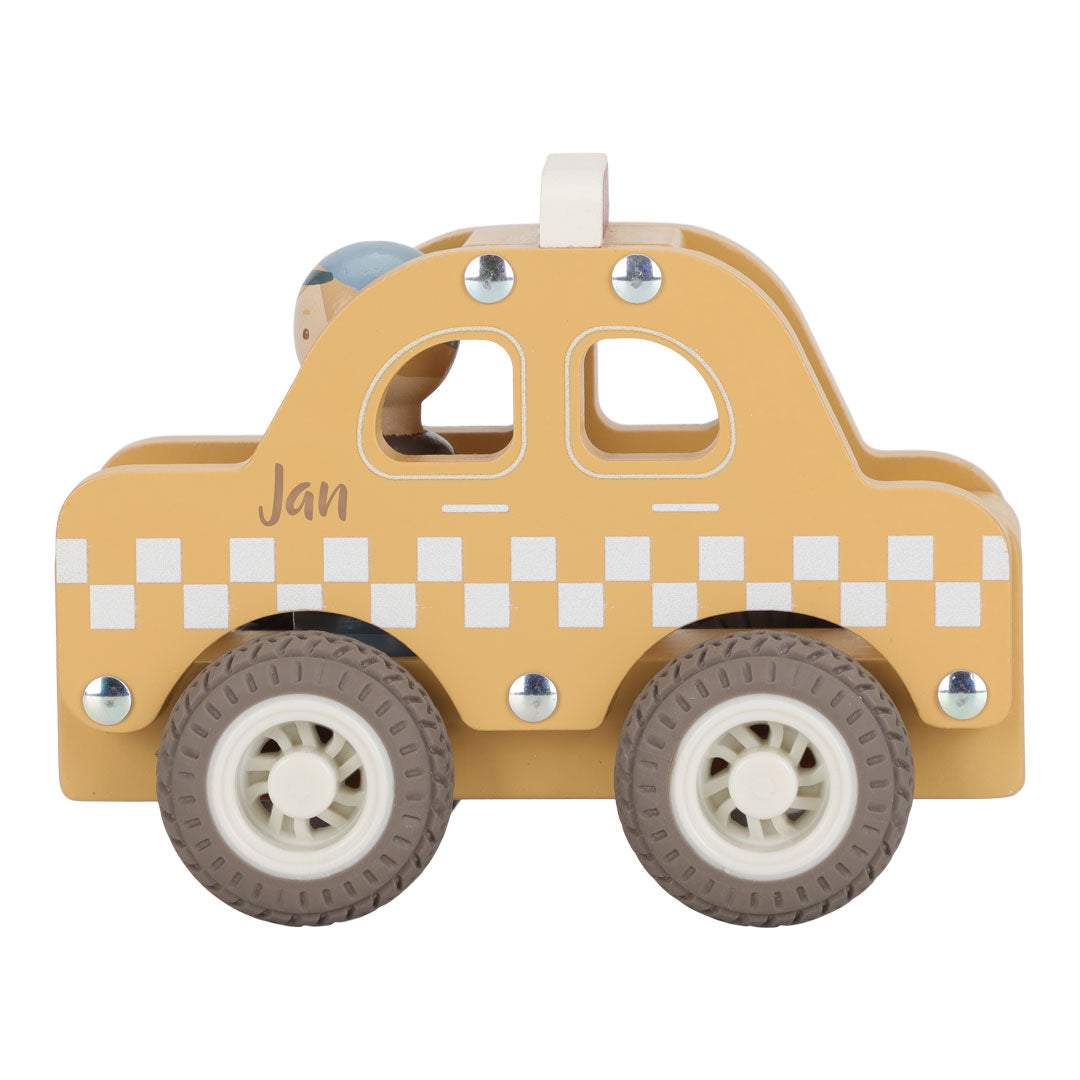 Little Dutch Holz-Taxi mit Gummirädern