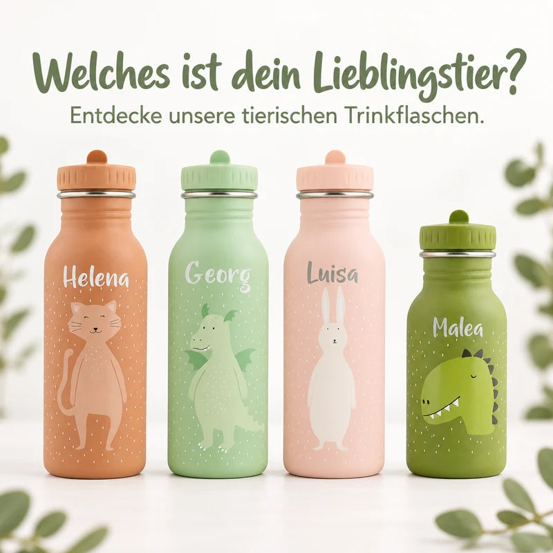 Trixie Children's Water Bottle Mrs. Cat 500 ml – customizable