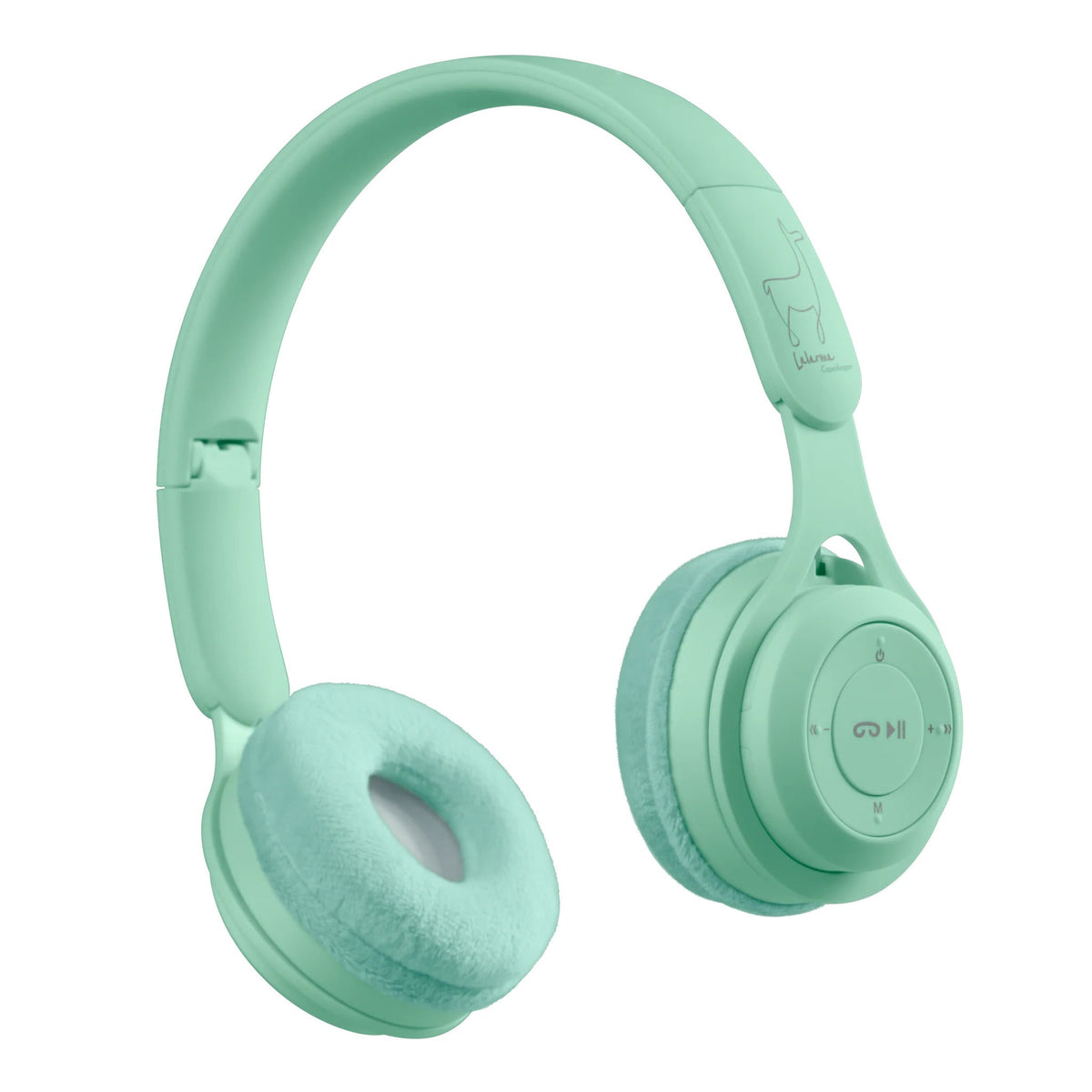 Lalarma Wireless Headset Mint Grün Bluetooth-Kinderkopfhörer mit 85-dB-Begrenzung