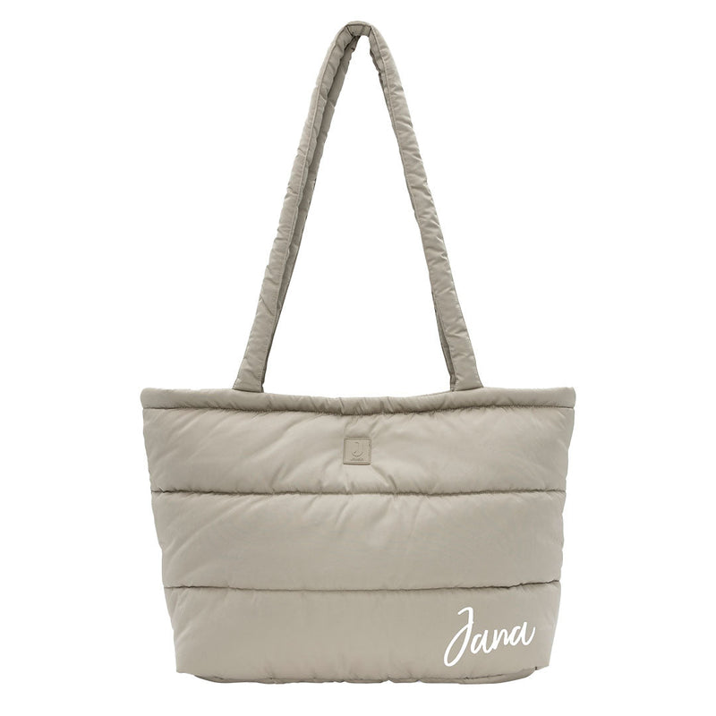 Jollein Wickeltasche Olivgrün mit Wickelauflage – personalisierbar