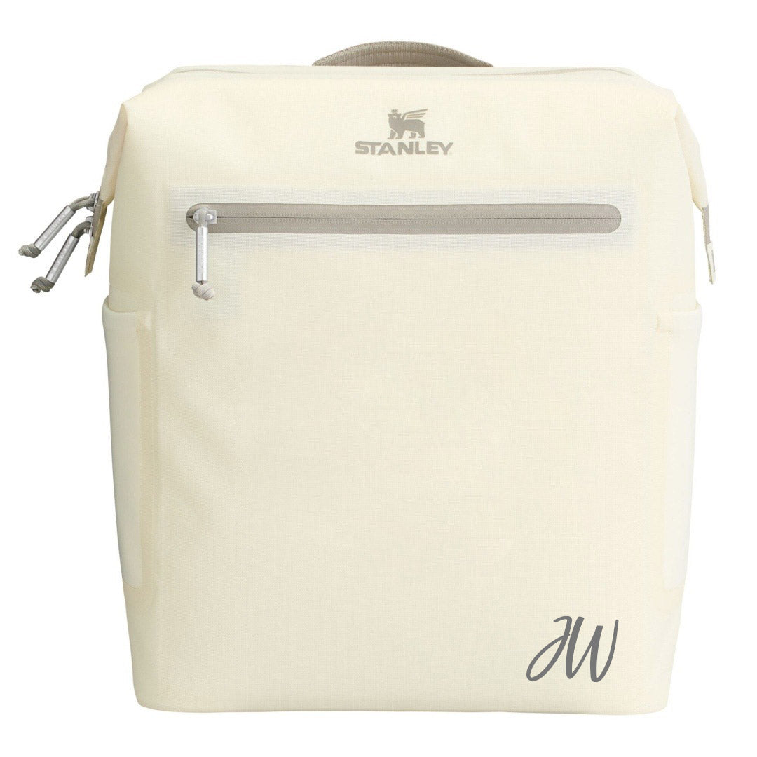 Stanley Midi Kühlrucksack 14 L Cream Rückansicht