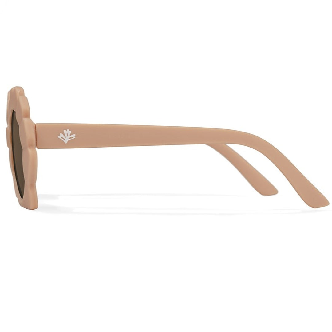 Kindersonnenbrille Muschel Old Pink – seitliche Produktansicht