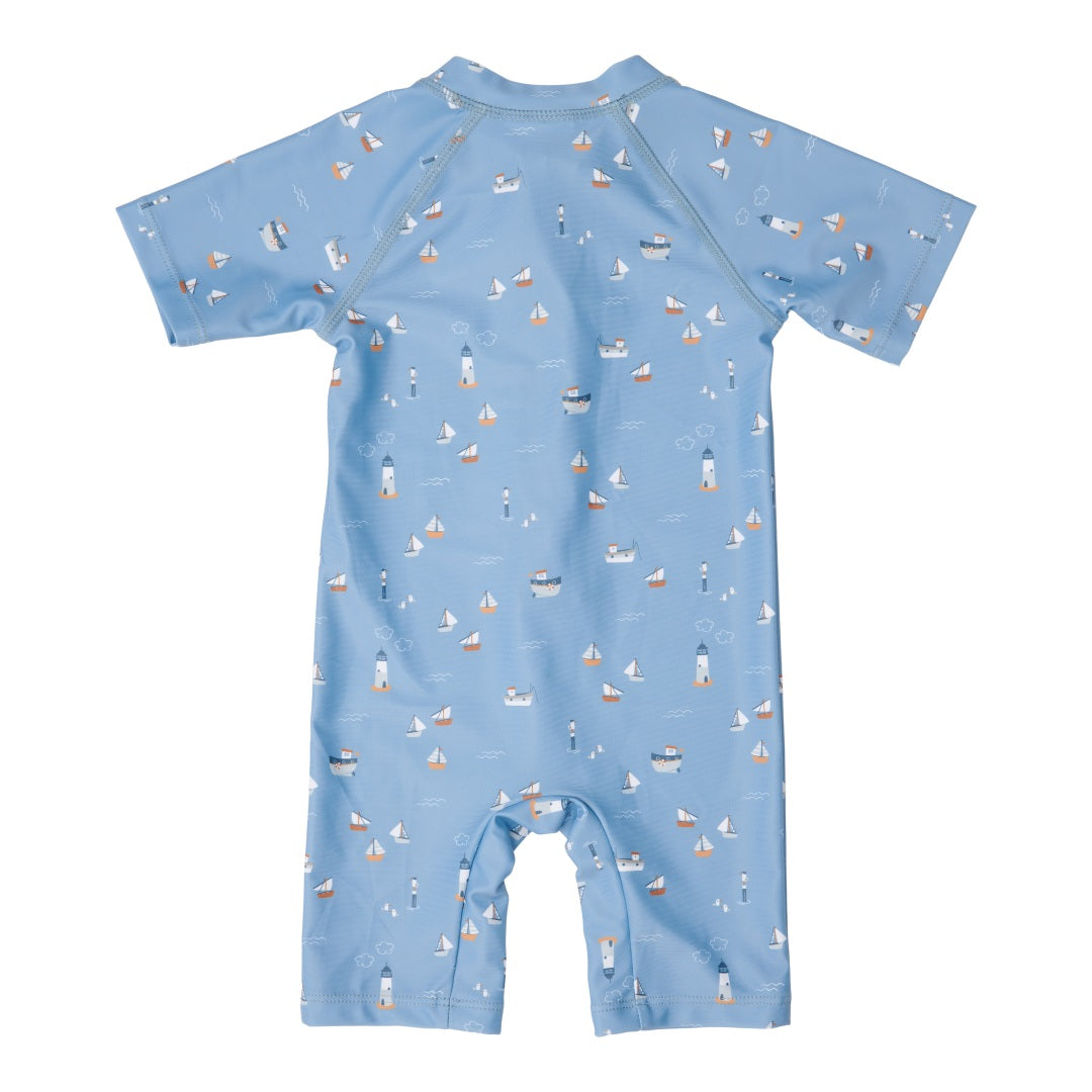 Badeanzug Sailors Bay Dark Blue 98/104 von Little Dutch