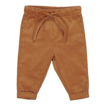Little Dutch Jogginghose Cord Almond in Braun – Produktansicht