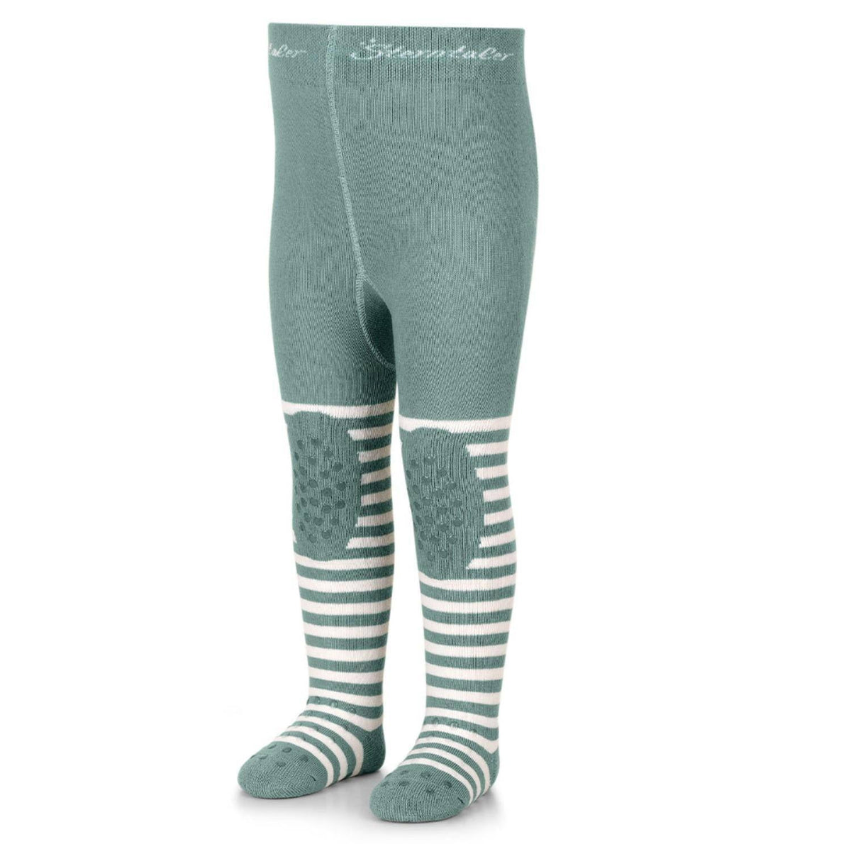 Sterntaler Krabbelstrumpfhose Emmi Grün Größe 74