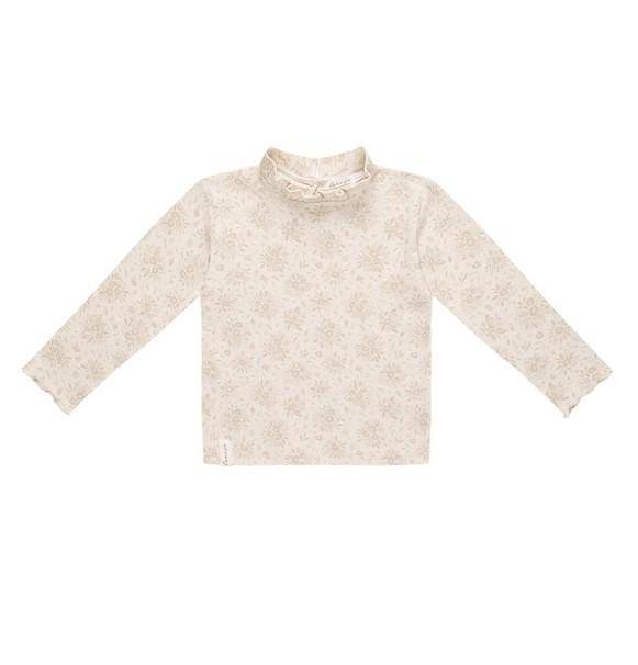 leevje Longsleeve Rose Buds mit Rüschenkragen Größe 86/92