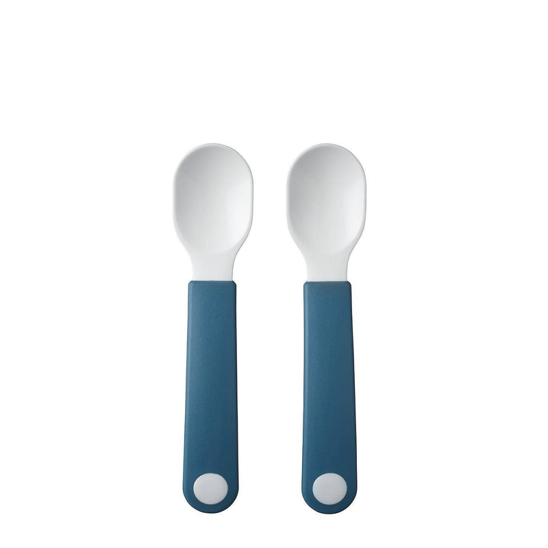 Mepal Mio Lernlöffel Deep Blue im 2er-Set
