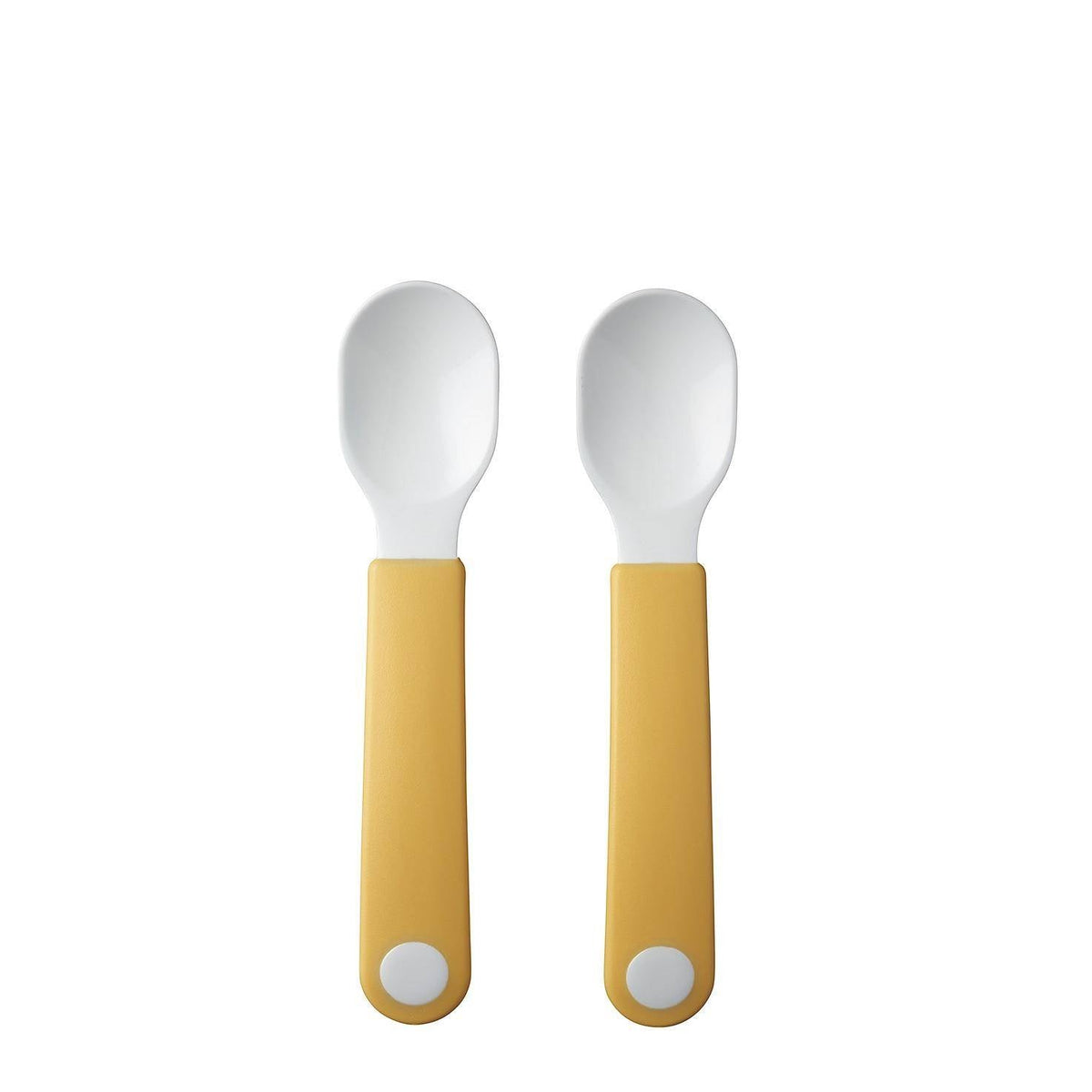 Mepal Kinder-Lernlöffel Yellow im 2er-Set