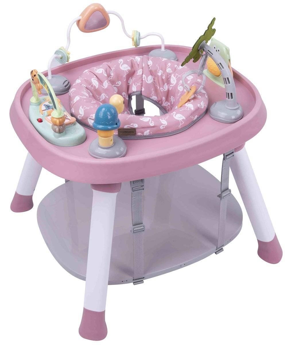 Topmark BILLY Multi-Spielcenter Pink mit drehbarem Sitz