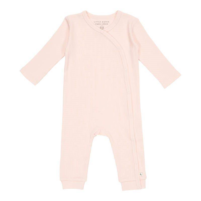 Produktansicht 1: Wickelstrampler Rosa für Neugeborene und Babys