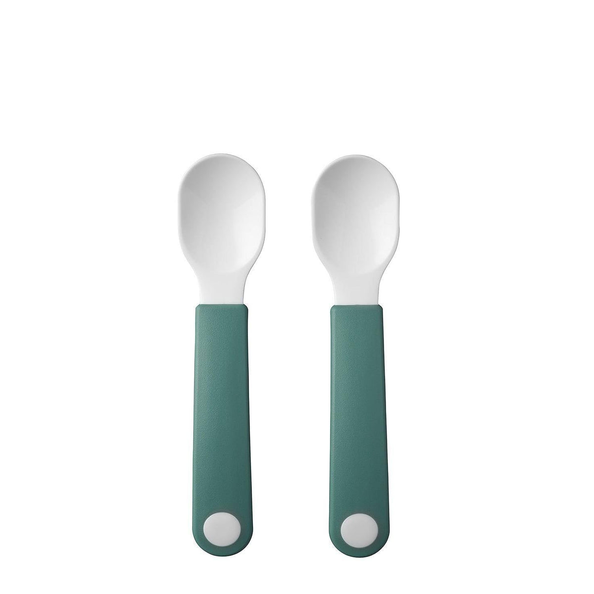 Mepal Kinder-Lernlöffel Deep Turquoise im 2er-Set