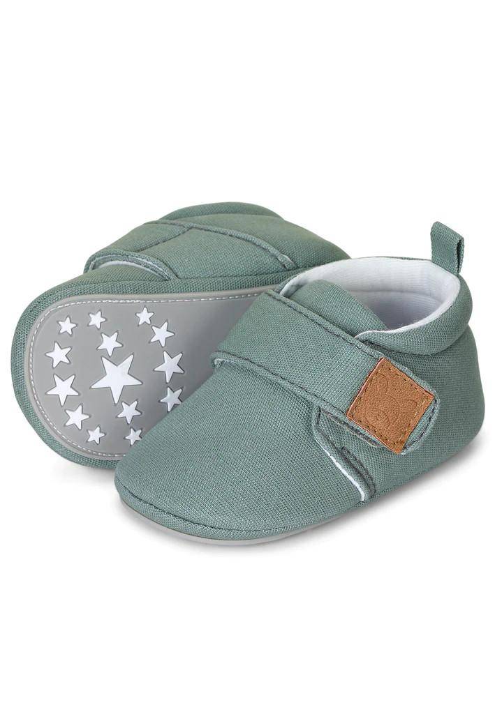 Sterntaler Baby-Krabbelschuhe Grün Größe 19/20
