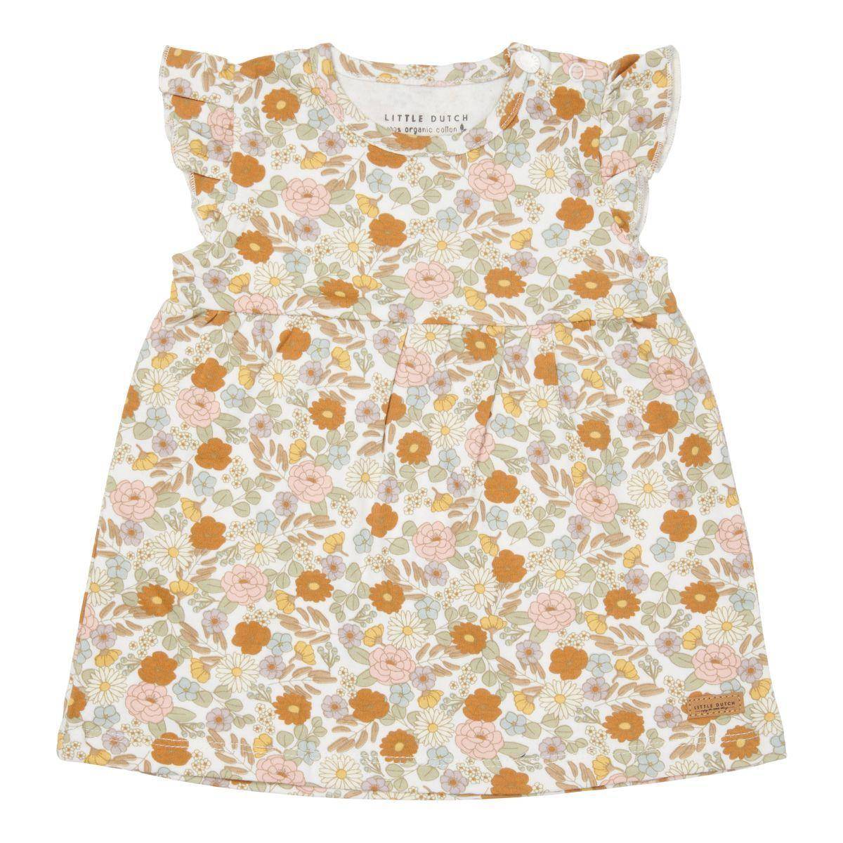 Little Dutch Kleid Vintage Little Flowers – Rückansicht
