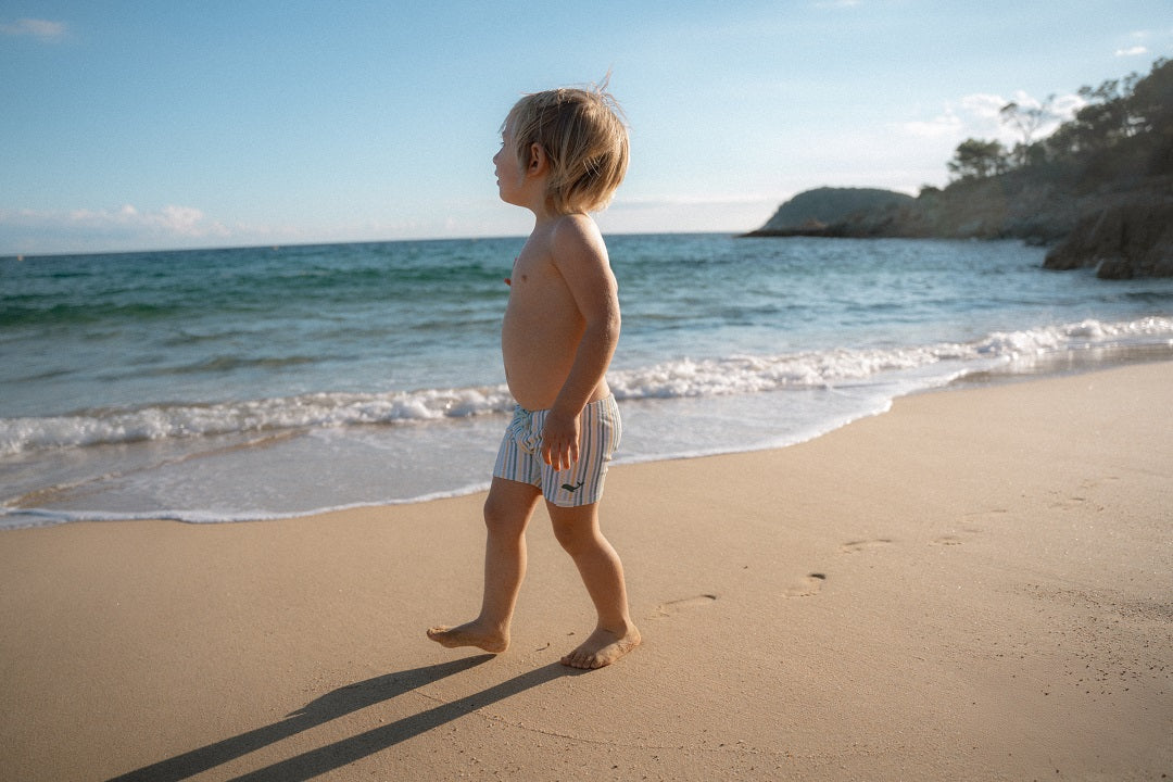 Zwemshort Stripes meerkleurig – Zwemshort voor kinderen voor zomer & vakantie