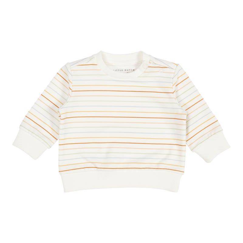 Baby-Pullover schmale Streifen Vintage Sunny Stripes