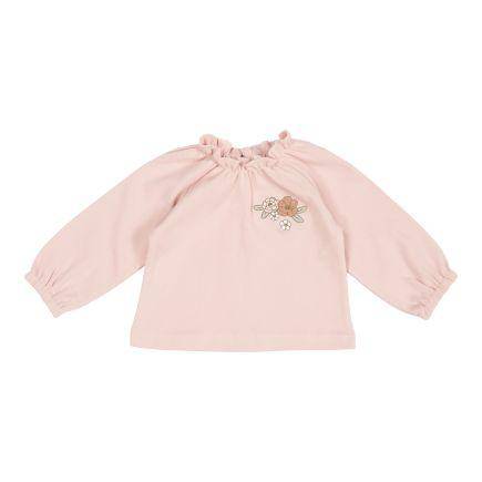 Baby Longsleeve Vintage Little Flowers Soft Pink 50/56 | Little Dutch