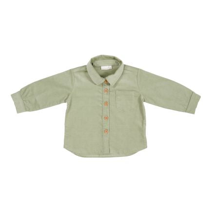 Chemise verte taille 62 | Little Dutch