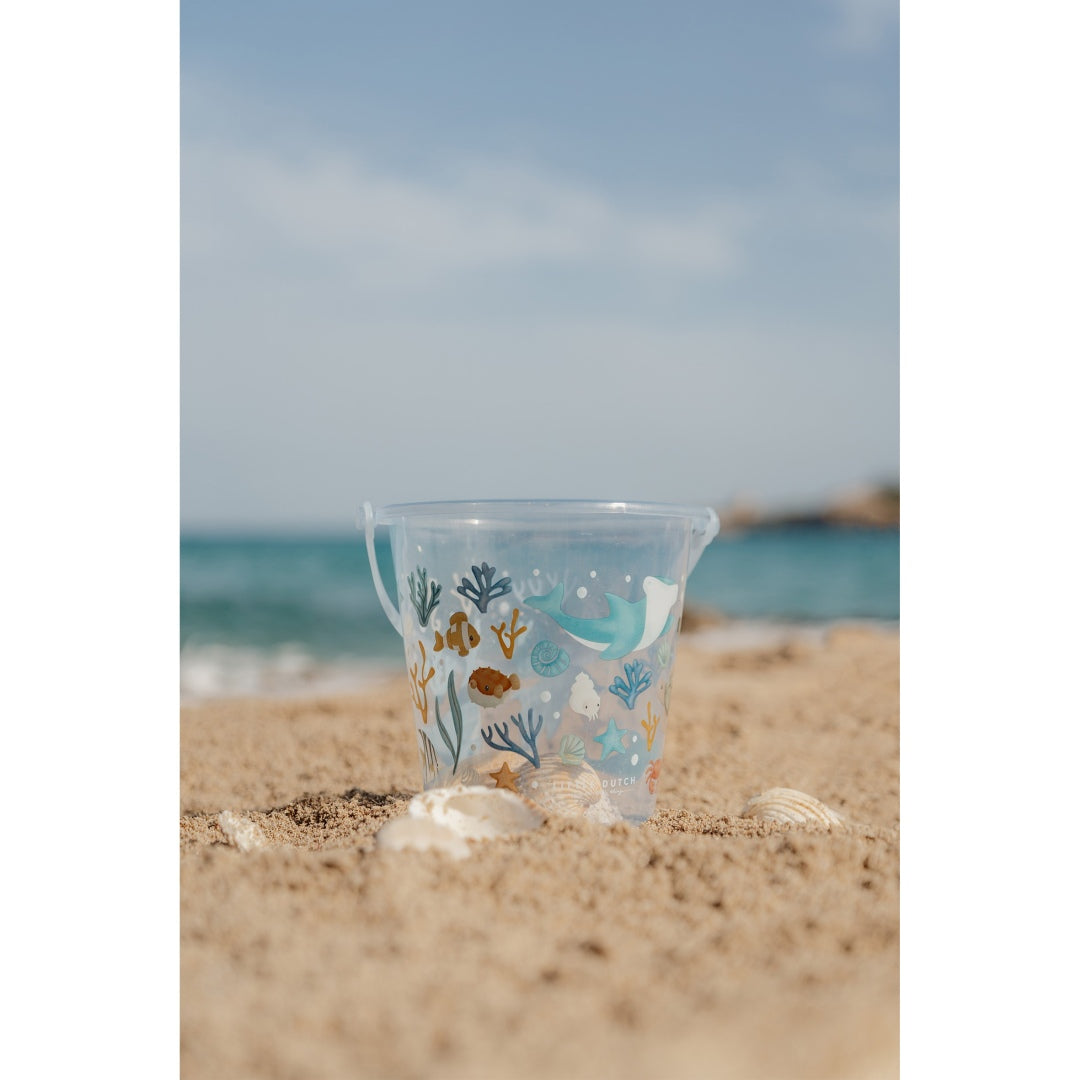 Little Dutch Kinder-Eimer Ocean Dreams Blau für Strandspiele
