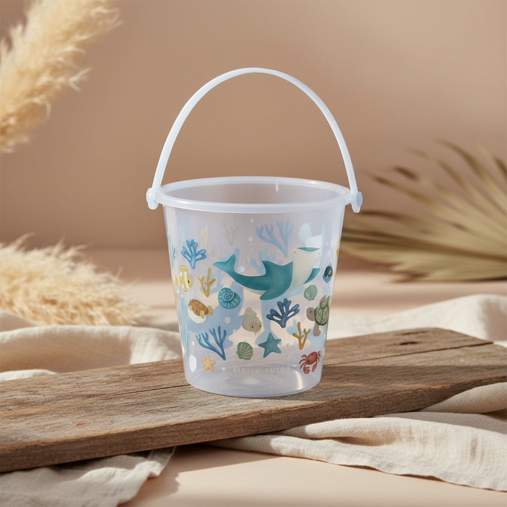 Ocean Dreams Blue Kinder-Eimer von Little Dutch für Sand und Wasser