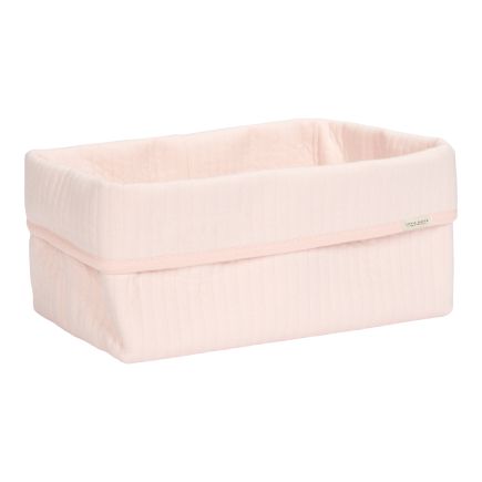 Großes rosa Pflegekörbchen von Little Dutch für den Wickelplatz