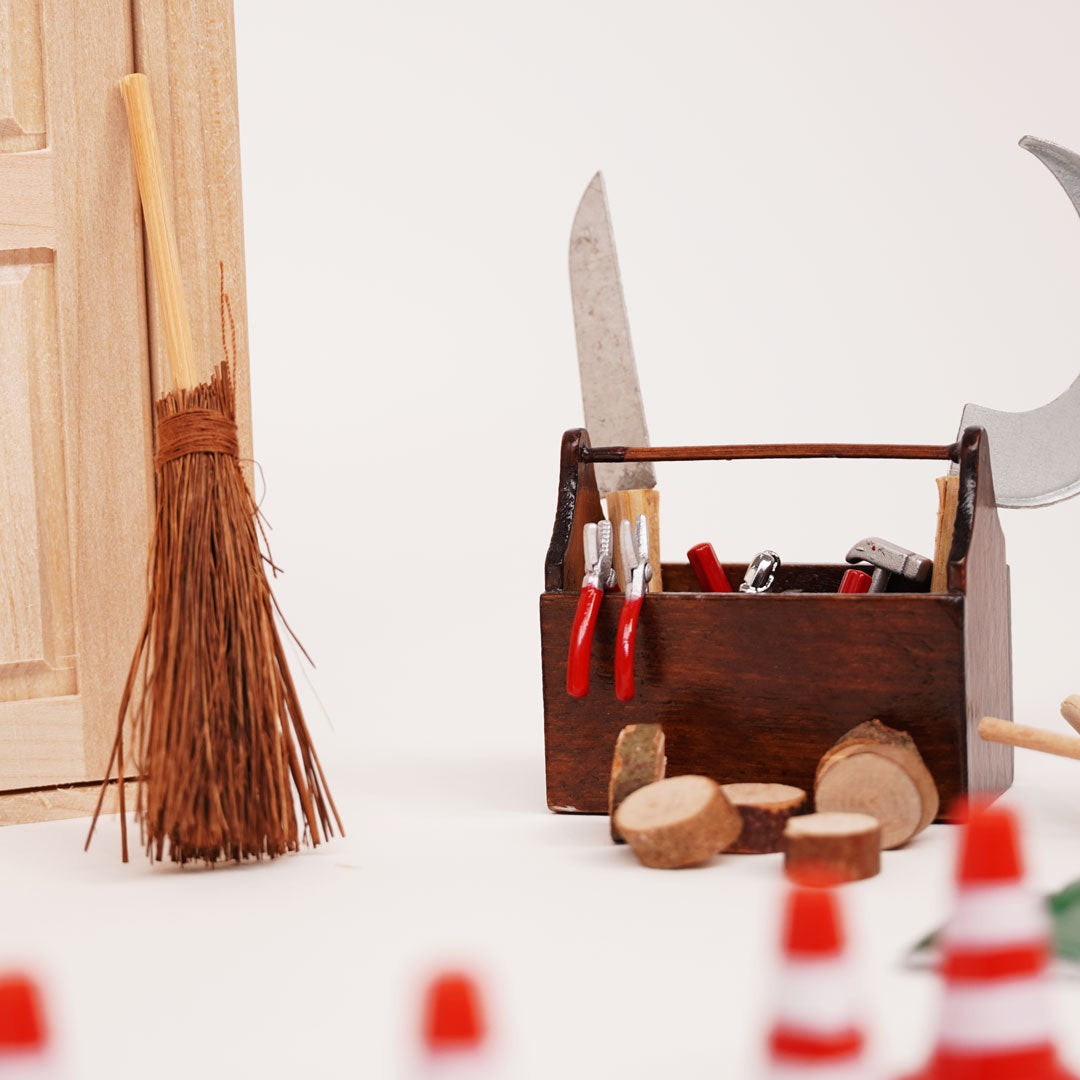 El duende construye – Kit de construcción en miniatura | HobbyFun
