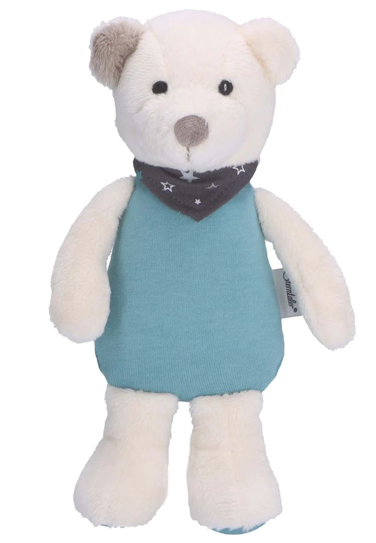 Sterntaler Kuscheltier Eisbär Elia 24 cm mit Rassel