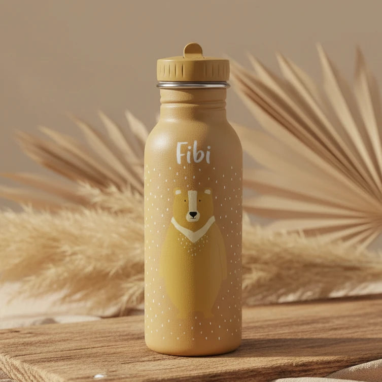 Trixie Trinkflasche Herr Bär 500 ml aus Edelstahl
