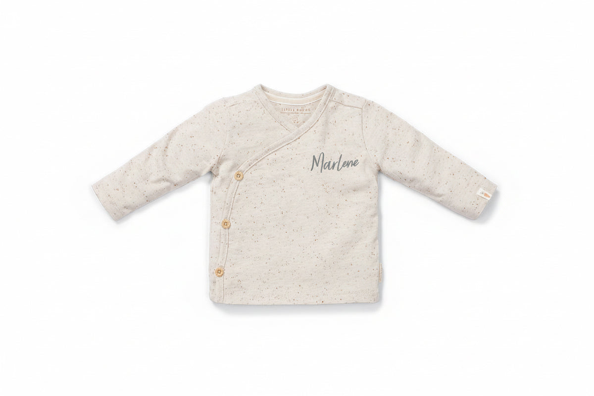 Baby Wrap Jacket Nappy Sand – customizable, sizes 44–74