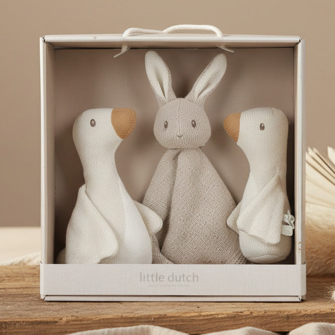 Little Dutch Knitted Gift Set Newborn Naturals GRS