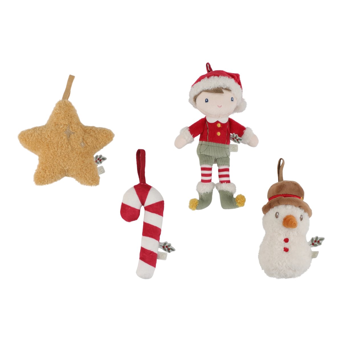 Little Dutch Christmas Tree Ornament Set Jim GRS – 4 Pieces