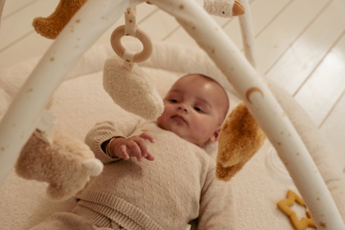 Baby-Spieldecke Newborn Naturals – Detailansicht