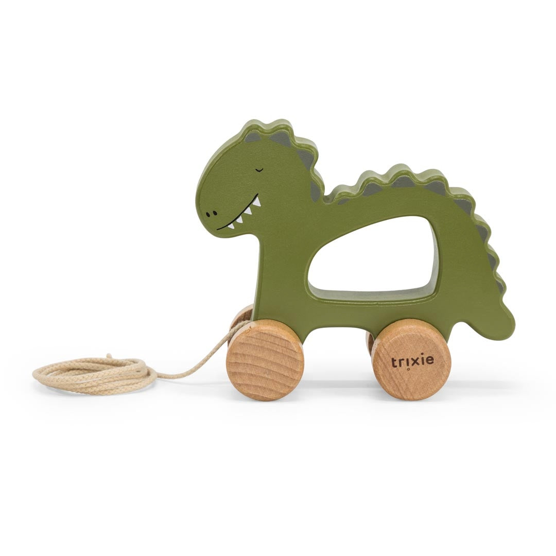 Houten trekdier - Meneer Dino | Trixie