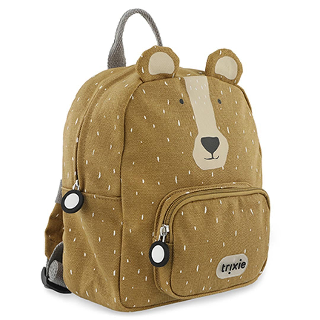 Trixie Kinderrucksack Herr Bär mit Tiermotiv – kleiner Rucksack für Kita, Kindergarten und Ausflüge