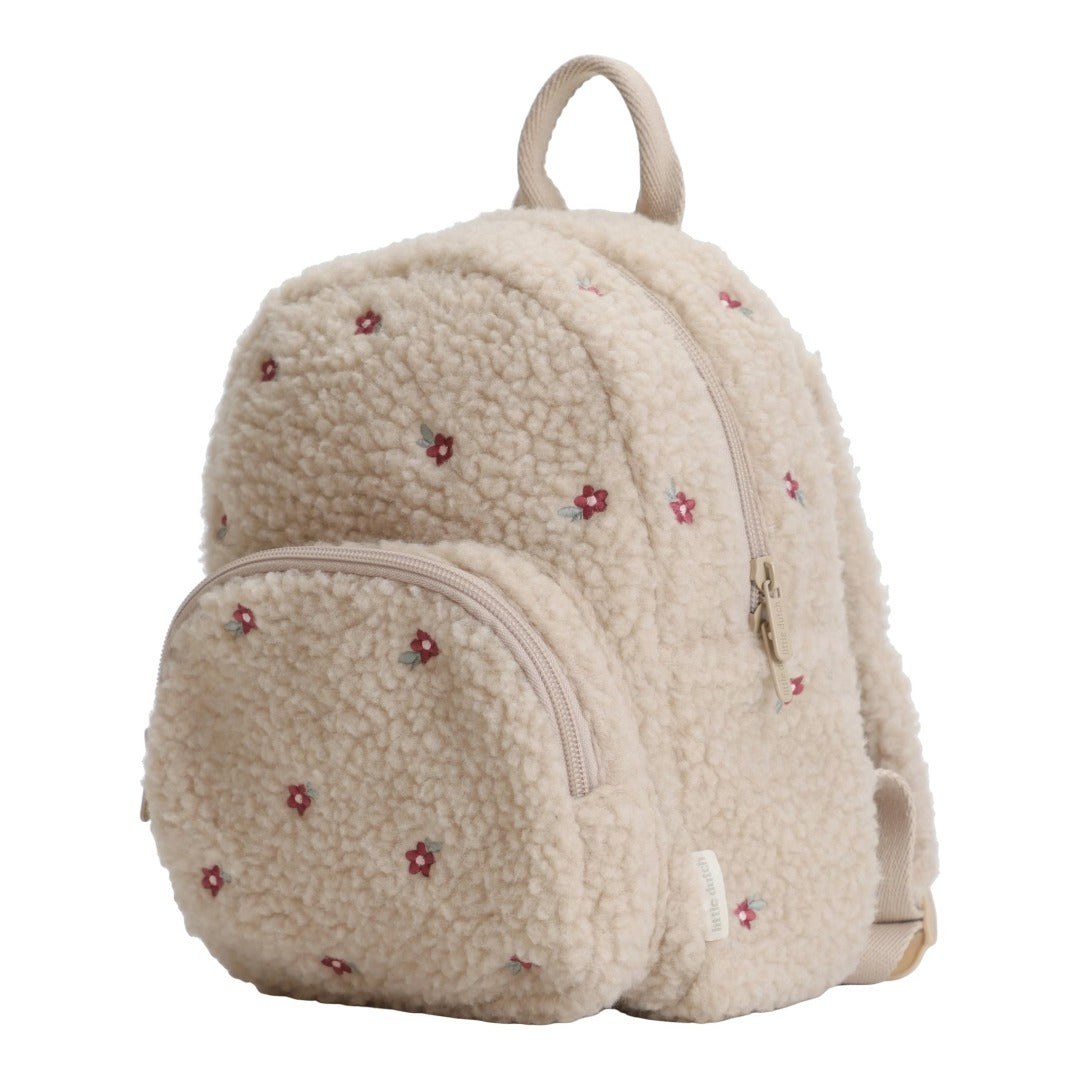 Little Dutch Teddy-Kinderrucksack Sand – Produktfoto 2