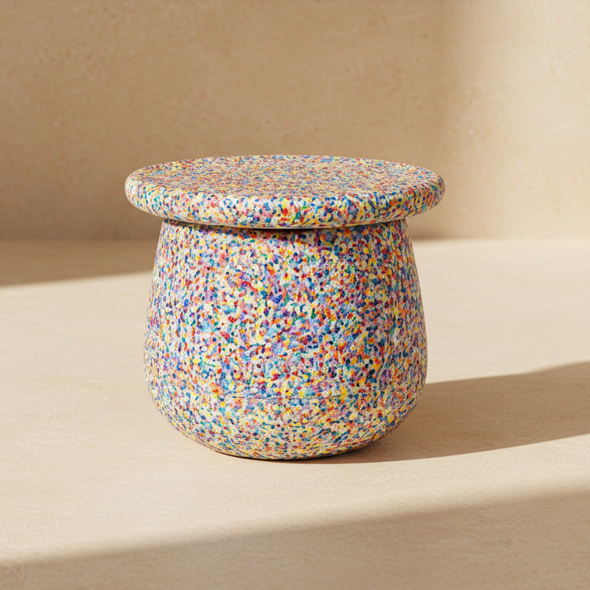 Dynamische kleine super confetti | Stapelstein