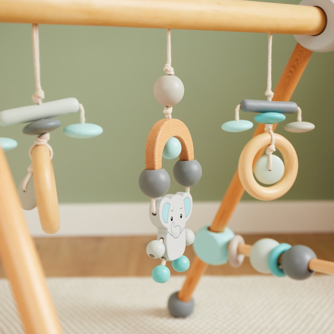Bieco Spielbogen Elefant für erste Greif- und Spielmomente