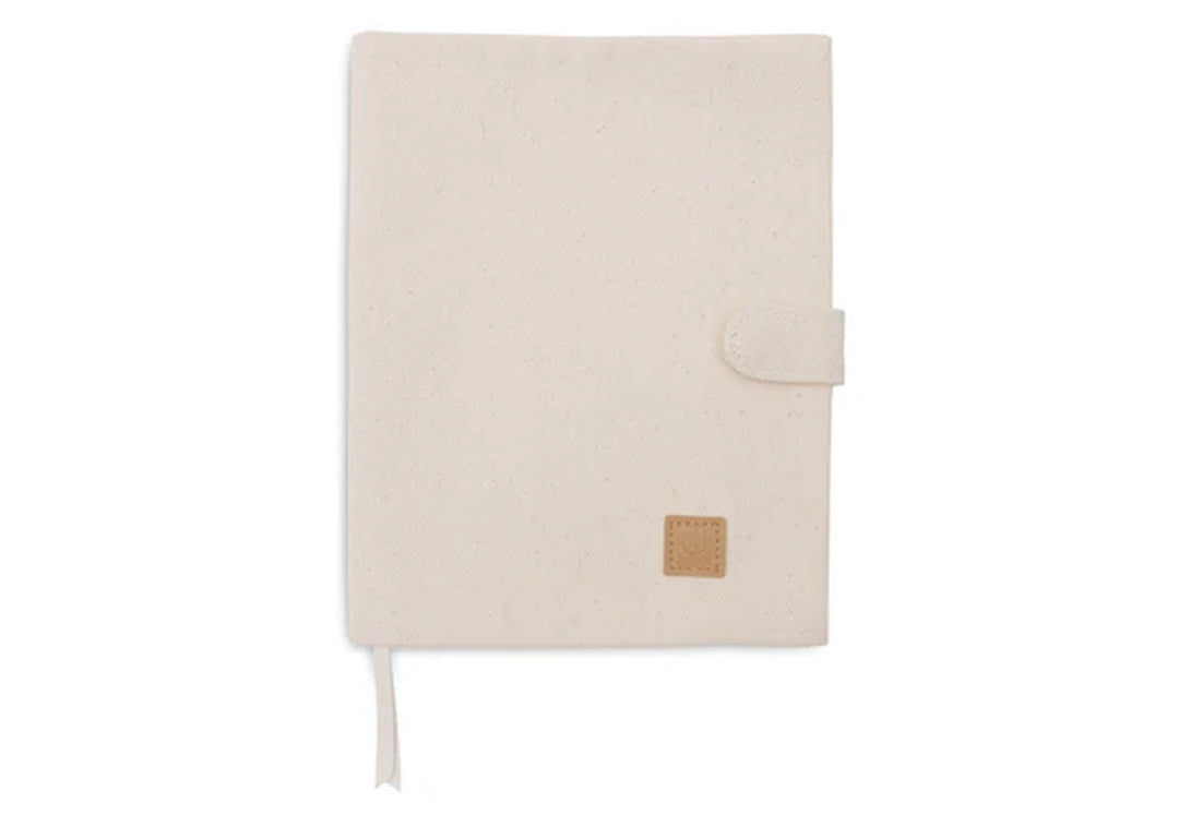Jollein U-Heft- und Mutterpasshülle Twill Sand – Detailansicht