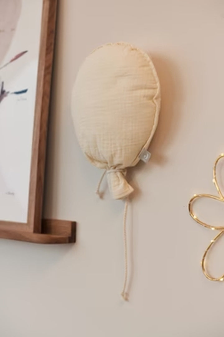 Jollein Stoffballon Ivory mit Schnur und Aufhängeschlaufe