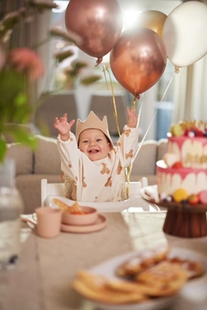 Jollein Geburtstagskrone Biscuit für den Kindergeburtstag – weitere Ansicht