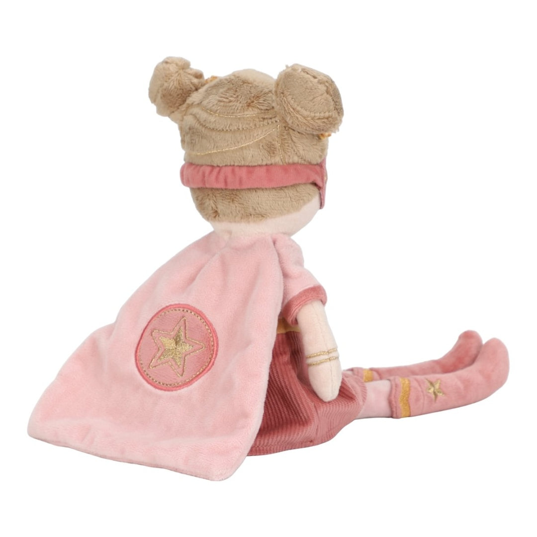 Poupée à câliner Super-héroïne Rose 35 cm – Cadeau pour petites héroïnes