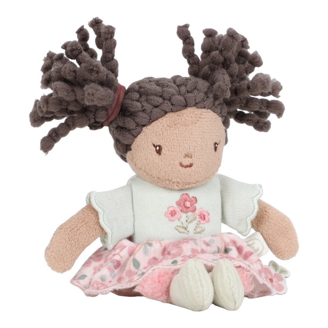Kuschelpuppe Evi 10 cm – weitere Produktansicht