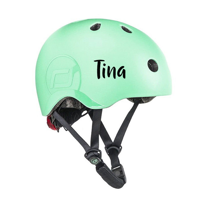 Casco de bicicleta talla S-M, kiwi | Scoot & Ride