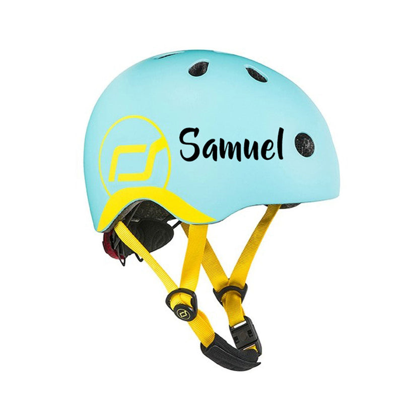 Casco de bicicleta talla XXS-S, Blueberry | Scoot & Ride