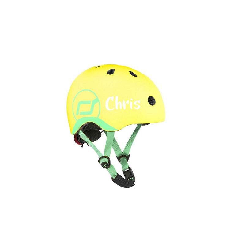 Casco de bicicleta talla XXS-S, limón | Scoot and Ride