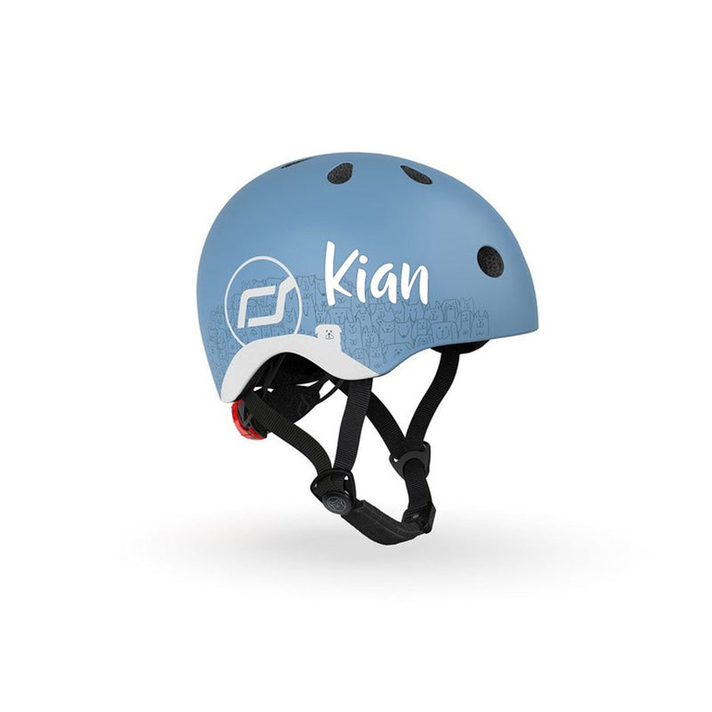 Fietshelm maat XXS-S, Steel | Scoot and Ride