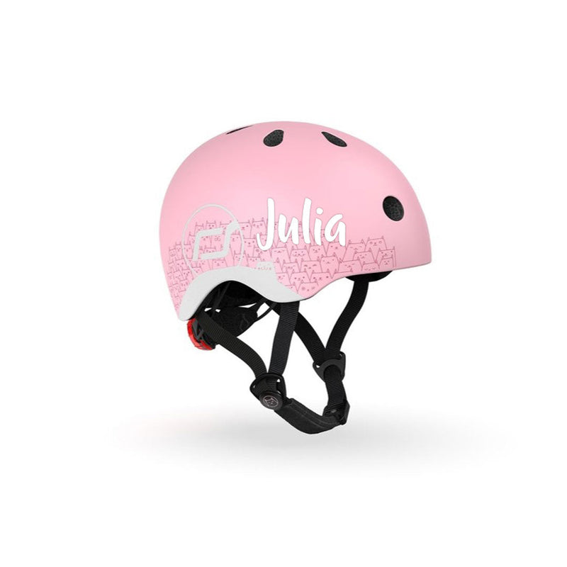 Casco de bicicleta talla XXS-S, rosa | Scoot and Ride