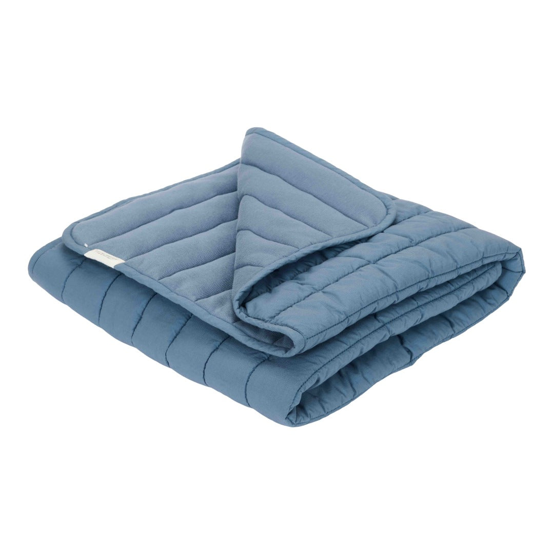Steppdecke Dark Blue 110 x 140 cm von Little Dutch