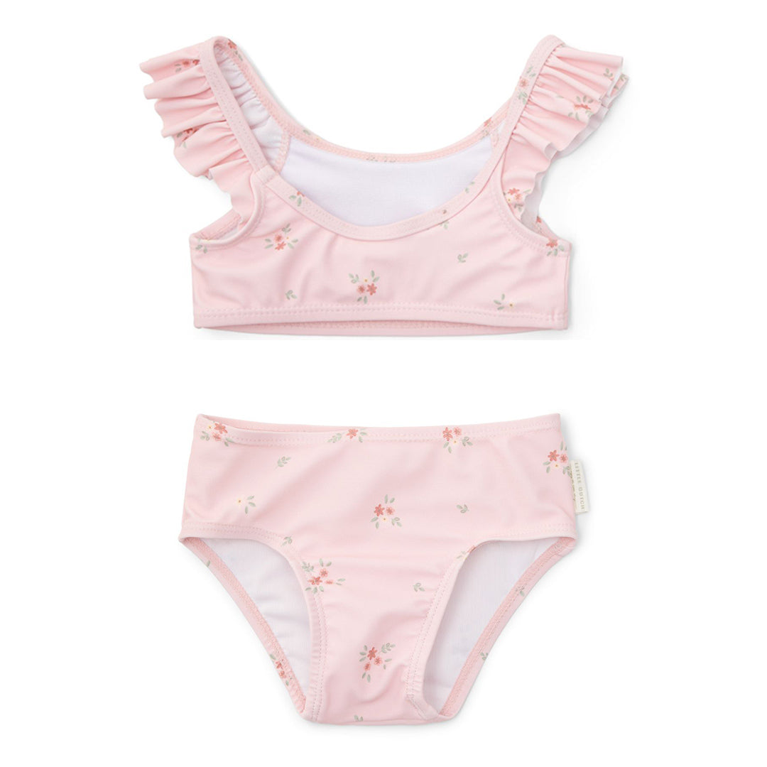 Rosa Bikini Rosy Meadows mit Volants von Little Dutch