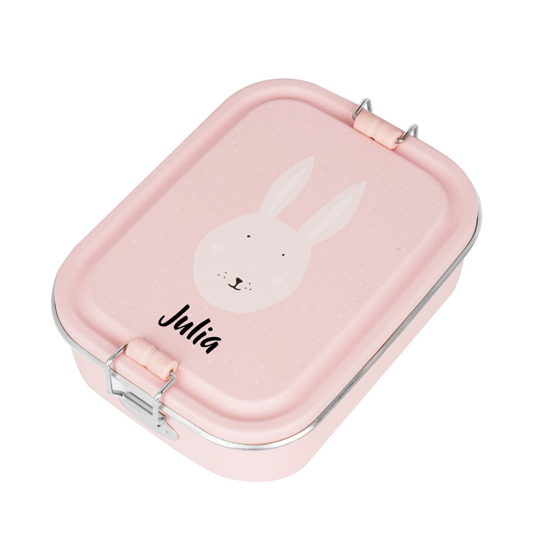 Personalisierte Trixie Brotdose Frau Hase mit Gravur